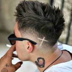 Quiff Hairstyles, Haircut Designs, Hair Guide, Hair Tattoos