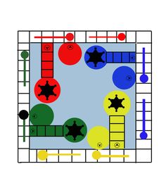 an image of a game board with different colors and shapes