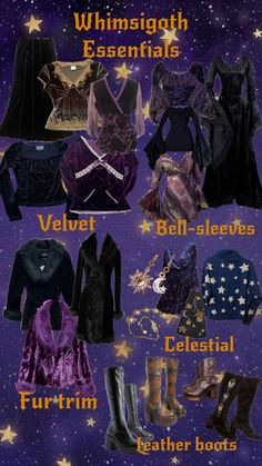 #whimsigoth #witchy #whimsigothfashion #whimsygoth Goth Outfit Inspo, Witchy Outfits, Witch Fashion, Clothes And Shoes, Dream Clothes