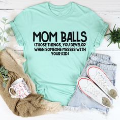 Sarcastic Mom Shirts, Sassy Tee, Shirt Sayings, Cute Shirt Designs, Fall Tee, Soft Ring, Mom Tees, T Shirts With Sayings, Shirts With Sayings