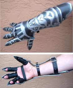 Gauntlets Armadura Cosplay, Foam Armor, Costume Armour, Cosplay Armor, Leather Armor, Cosplay Tutorial, Cosplay Diy, Gothic Steampunk, Cosplay Tips