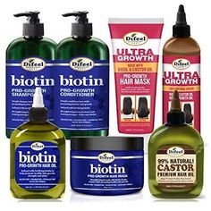 sponsored - Find many great new & used options and get the best deals for Biotin Ultra Growth Beauty Bomb for Hair Growth 7-Piece Set at the best online prices at eBay! Free shipping for many products! Beauty Bomb, Increase Hair Thickness, Stop Hair Breakage, Hair Growth Products, Biotin Hair, Natural Hair Treatments, Hair Growth Secrets, Biotin Shampoo, Hair Growing Tips