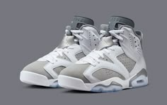 Official Images // Air Jordan 6 "Cool Grey" Sepatu Air Jordan, Air Jordan Retro, Nike Dunk High, Air Jordan 6, Air Jordan 5