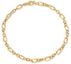 Glam up your look with the bold beauty of this chunky, open-link necklace. It's plated in 14K gold to make a lustrous style statement. From by Adina Eden. Chunky Chain Necklaces, Style Statement, Link Necklace, Eden, Chain Necklace, Gold Plate, Jewelry Necklaces, Plating, Chain