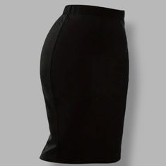 Quality Women's Clothing Chic Black Midi (Knee) Skirt Easy Wear! Easy Care! Your New Favorite Go-To Skirt Chic Black Stretch Midi (Knee Length) Skirt! All Day Comfort Elastic Waist For Perfect Fit! Figure Flattering! Versatile Day To Night Wear! Perfect Travel No Wrinkle Wardrobe Essential! Fashion Made Simple Classic Chic Black Midi Skirt Maximum Stretch Figure Flattering All Day Comfort Wear Perfect Fit Elastic Waist Perfect Travel Essential No Wrinkle Easy Wear Easy Care Excellent New Conditi Essential Fashion, Knee Skirt, Ralph Lauren Skirts, Velvet Mini Skirt, Houndstooth Skirt, Grey Pencil Skirt, Mini Pencil Skirt, Knee Skirts, Aline Skirt