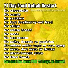 Try our 21 Day Food Rehab Restart! Avoid junk food and processed foods for 21 days and see results. Avoid Junk Food, Low Carb Spaghetti, 21 Day Challenge, Diet Challenge, Food Challenge, Diet Vegetarian, Sugar Detox, Back To Nature, 21 Days