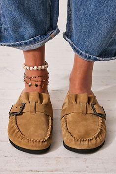 After Riding Mules Suede Mules, Backless Design, Layered Jewelry, Macadamia, Soft Suede, Mules Shoes, Boho Outfits, Moccasins, Clogs