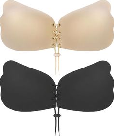 PRICES MAY VARY. Sticky bra push up, invisible lift: Strapless bra push up is benefits to provide lift and support without the need for a traditional bra, the backless bra allowing to dress with confidence. Invisible bra unique wing shape could more effective support and maintain the breasts perfect curve, can push up the chest well. Push up bra is designed to gather and lift the breasts to create a deep V curve Strapless bra, skin-friendly material: Push up sticky bra is made of high quality so Aespa Closet, Bras For Backless Dresses, Push Up Strapless, Push Up Strapless Bra, Strapless Backless Bra, Strapless Bras, Backless Tank Top, Invisible Bra, Fashion Dictionary