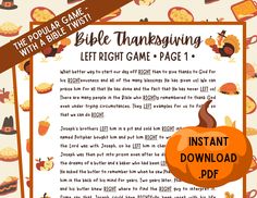 a thanksgiving game with pumpkins and other items