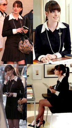 Ivy League Style Women Preppy, Devil Wears Prada Emily Outfits, Devil Wears Prada Inspired Outfits, Andy Devil Wears Prada Outfits, Andy Sachs Outfits, Emily Devil Wears Prada, Devil Wears Prada Outfits Inspiration