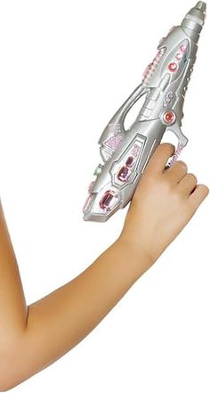 Amazon.com: Roma Costume Silver Space Gun, Silver/Pink, One Size : Clothing, Shoes & Jewelry Space Cowgirl Costume, Plus Size Clubwear, Space Costumes, Cheap Halloween Costumes, Cowboy Costume, Edc Outfits, Cowgirl Costume, Cowboy Outfits