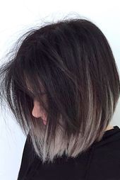 Grey Ombre Hair, Short Ombre Hair, Latest Hair Color, Super Hair, Trendy Hair Color, Grey Hair Color, Ombre Hair Color