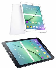 the samsung galaxy tab is shown next to an ipad