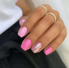 Cute French Tips, Summer Nails Simple, Sky Blue Nails, 23 Summer, Nail Shimmer, Vibrant Nails, Coffin Shape Nails