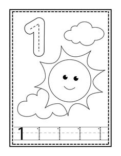 the letter i is for sun coloring page