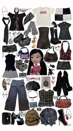 Chic Halloween Costume, Bratz Halloween Costume, Jade Fashion, Bratz Doll Outfits, Bratz Inspired Outfits, Aesthetic Outfit Ideas, 2000s Fashion Outfits