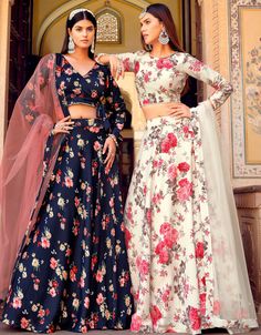 Trendy Lehenga Choli For Women, white Indian Traditional Readymade Ghargra Choli Wedding, Bridesmaids Sangeet,Mahendi Wear Lengha Choli Dress Wedding Outfits, Lehenga Floral, Party Wear Lengha