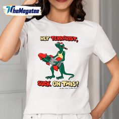 Hey Terrorist Suck On This And Don't Forget The Balls Bitch Shirt Check more at https://themegatee.com/product/hey-terrorist-suck-on-this-and-dont-forget-the-balls-bitch-shirt/ Don't Forget