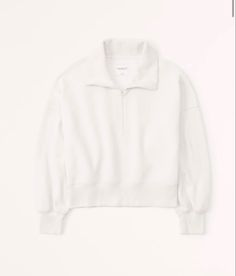 color: cream, size: S Half Zip Sweatshirt, American Clothing, Women Essentials, Women's Tops, American Apparel, Half Zip, Abercrombie Fitch, Create Your, Sign Up