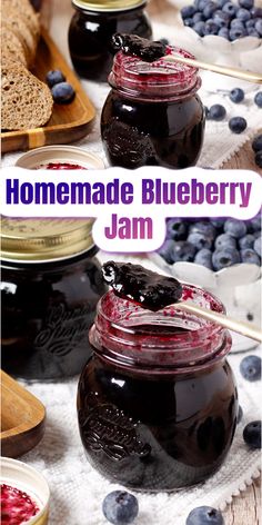 Homemade blueberry jam bursting with rich, natural flavors! Made with fresh, ripe blueberries, this jam is a perfect balance of sweet and slightly tangy. Its vibrant purple hue and smooth texture make it ideal for spreading on toast, topping pancakes, or enjoying with your favorite desserts. Packed with vitamins and antioxidants, it's not only delicious but also nutritious! A perfect gift idea or a delightful treat to enjoy all year round.
#BlueberryJam #HomemadeJam