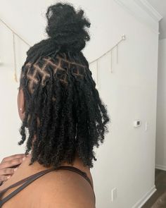 Locs Ideas, Curly Locs, Hair Projects, Cute Dreads, Beautiful Black Hair