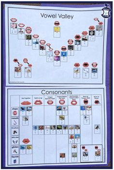 a poster showing the different types of lips and their corresponding names in english, spanish, and