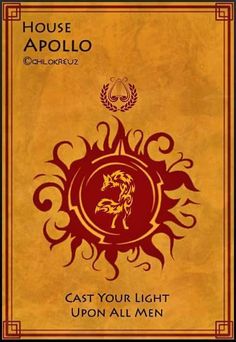 the cover to house apollo's book, cast your light upon all men