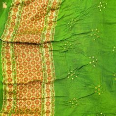 Elevate your style with our Pure Georgette Silk Meenakari Banarasi Bandhani Saree. This luxurious Banarasi saree showcases an intricate Meenakari peacock, adding timeless charm and regality to your ensemble. Celebrate Banaras' artistry and heritage. Can be dyed in any color of your choice. Bohemian Pre-draped Saree For Festivals And Ceremonies, Bollywood Style Tussar Silk Pre-draped Saree With Motifs, Traditional Green Chanderi Sharara, Bollywood Style Green Pre-draped Saree With Motifs, Festive Bohemian Pre-draped Saree With Cutdana, Green Semi-stitched Traditional Sharara, Traditional Green Semi-stitched Sharara, Bohemian Pista Green Traditional Wear For Eid, Bohemian Chanderi Sharara With Cutdana