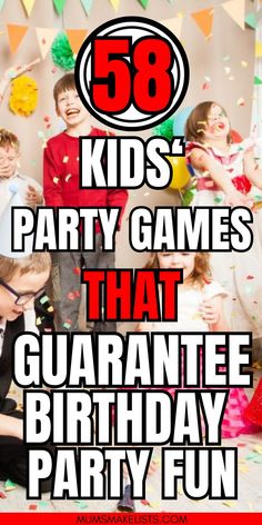 kids party games that guarantee birthday party fun for all ages and abilitiess