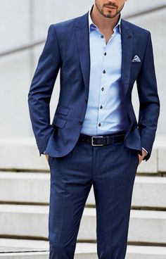 Suit Styles For Men, Men Suits Blue, Best Suits For Men, Suit Styles, Stylish Mens Suits, Suits Men Business, Fashion Suits For Men