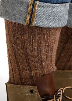 Year after year, the Wool Silk Boot Sock is one of our most popular winter styles. They're warm, amazingly soft, and the subtle flecking in the yarn gives them a sophisticated flair. These socks are elite – knit from an Italian spun wool and silk, a blend that will keep the chill off and provide super comfy padding for your boots, shoes, or sneakers. While named a "boot sock," you can easily wear them with sneakers and dressier shoes as well. Knit Boot Socks, Soft Socks, Winter Styles, Dressy Shoes, Soft Sock, Boot Socks, Boots Shoes, Knitting Socks, Winter Fashion