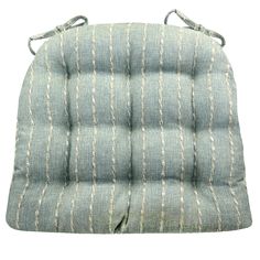 the seat cushion is made out of fabric