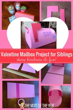 valentine mailbox project for siblings share kindness & love with the mom of the year