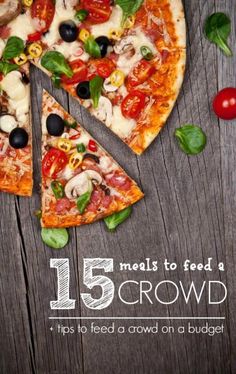 a pizza with the words meal planning for busy moms tips, tricks, and more