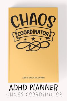 an ad for chaos coordrator with the title above it