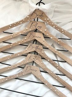 Hangers Wedding, Bridesmaid Hangers, Bridesmaid Boxes, Wedding Dress Hanger, Dress Hanger, Wedding Hangers, Bridesmaid Box, Future Wedding Plans, Bridesmaid Proposal Gifts