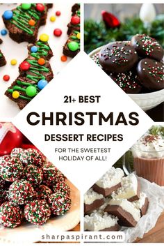 the best christmas desserts for the sweetest holiday of all