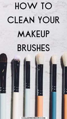 Clean Makeup Brushes, Juice For Skin, Makeup Brush Cleaning, Tom Ford Makeup, Brushes Makeup, Makeup Brush Cleaner, Brush Cleaning, Make Makeup