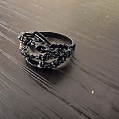 Black Dragon Alloy Metal Punk, Gothic Style Ring Or Halloween Ring Size 8. Super Cute Ring. Unisex Ring. Biker Style Ring. Halloween Ring, Cute Ring, Black Dragon, Hand Crafted Jewelry, Unisex Ring, Cute Rings, Gothic Style, Biker Style, Crafted Jewelry