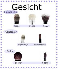 gesicht Pinsel face brushes Makeup Tools Products, Face Brushes, Alat Makeup, Makeup Secret, Beauty School, Face Brush, Diy Makeup, Makeup Tools Brushes