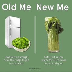 there are two refrigerators that have lettuce in them and one is next to it