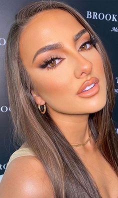 Ball Makeup, Natural Prom Makeup, Mekap Mata, Natural Glam Makeup, Classy Makeup, Wedding Makeup For Brown Eyes, Soft Makeup Looks, Prom Makeup Looks, Formal Makeup