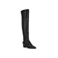 Step into style in these Nine West Maner women's over-the-knee dress boots. Click this FOOTWEAR GUIDE to find the perfect fit and more! Step into style in these Nine West Maner women's over-the-knee dress boots. Click this FOOTWEAR GUIDE to find the perfect fit and more! FEATURES Back zipper closure for secure fit Sleek designDETAILS Faux leather, faux suede upper Textile, synthetic lining Synthetic outsole Pointed toe Zipper closure 1.77-in. heel 19.88-in. shaft height 13.86-in. shaft circumference Spot clean Imported Size: 10. Color: Black Smo. Gender: female. Age Group: adult. Dress Boots, Knee Dress, Shoe Size Chart, Dress With Boots, Boot Shoes Women, Over The Knee, Nine West, Faux Suede, Gender Female