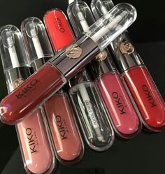 Kiko Lipgloss, Gloss Kiko, Essence Makeup, Makeup Nails Designs, Makeup For Black Skin, Kiko Milano, Kesha