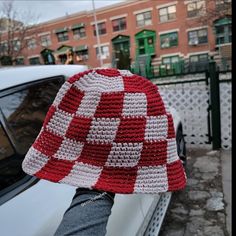 Crochet bucket hats COTTON and acrylic material head size 22-24inch adults hat Checkered Crochet Bucket Hat | Handmade Crochet Bucket Hat Crochet Bucket Hat Free Pattern, Easy Crochet Bucket Hat, Checkered Crochet, Bucket Hats For Women, Crochet Bucket Hats, Autumn Hat, Bucket Hat Crochet, Crochet Pieces, Bucket Hat Women