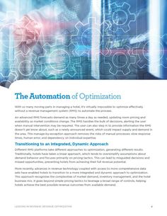 the front cover of an ebook with text on it that reads,'the automatic of opt