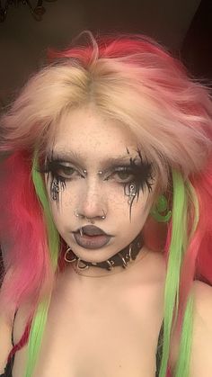 Fantasy Villain, Alt Makeup, Graphic Makeup, Catty Noir, Swag Makeup, Alternative Makeup, Edgy Makeup, Dark Makeup, Creative Makeup Looks