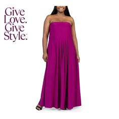 in stock Maxi Dress With Pockets, Strapless Maxi, Strapless Maxi Dress, Dress With Pockets, Plus Size Dresses, Plus Size Outfits, In Store, Buy Online, Maxi Dress