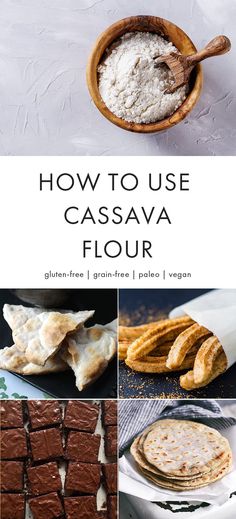 Looking to learn how to use cassava flour or needing cassava flour recipes? My "how to use cassava flour" guide will help you learn everything you need to know about the gluten- and grain-free flour favorite, with plenty of amazing cassava flour recipes to work with! You'll learn everything you need to know about how to use cassava flour here. Click here to try my favorite cassava flour. Lectin Free Foods, Lectin Free Diet, 40 Aprons, Flour Alternatives, Paleo Baking, Cassava Flour, Flour Recipes