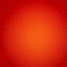 an abstract red background with halftone dots